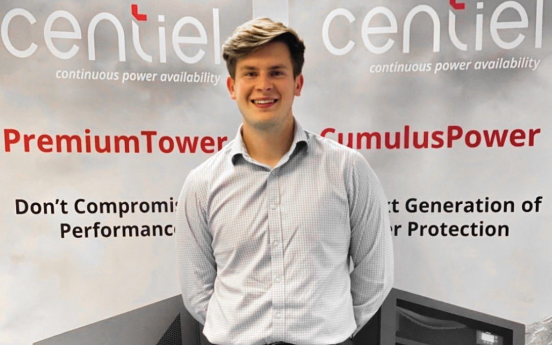 Aaron Oddy, Sales Engineer Centiel UK. UPS manufacturer CENTIEL