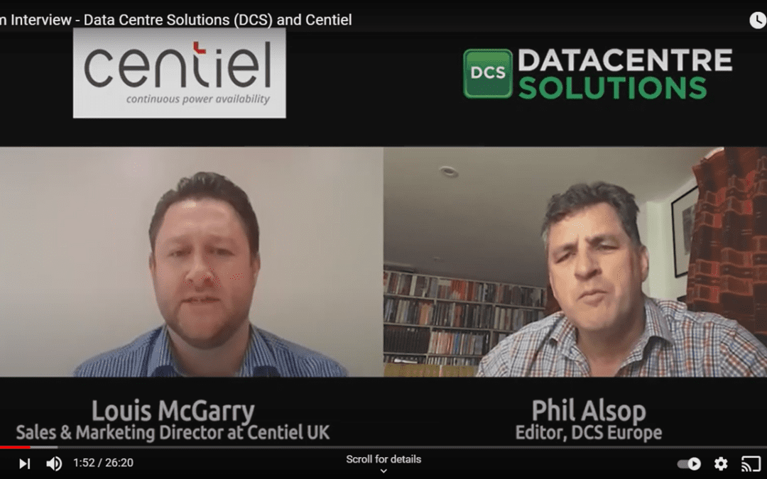 Data Centre Solutions (DCS) and Centiel Zoom Interview