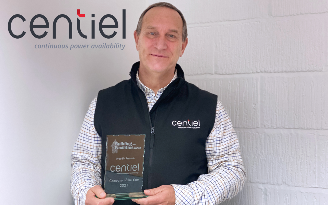mike elms centiel UPS manufacturer company of the year building and facilities news